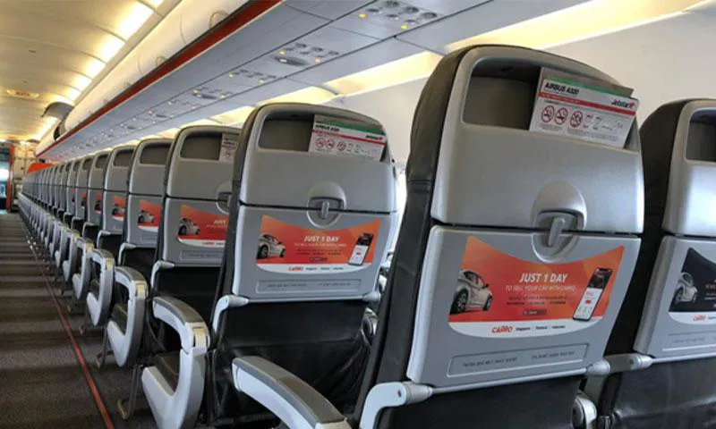 Advertising on board