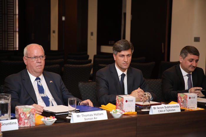 CEO ROUND TABLE – DEVELOPMENT OF AVIATION IN CENTRAL ASIA PROJECT LAUNCH IN DUSHANBE IN MAY 2019